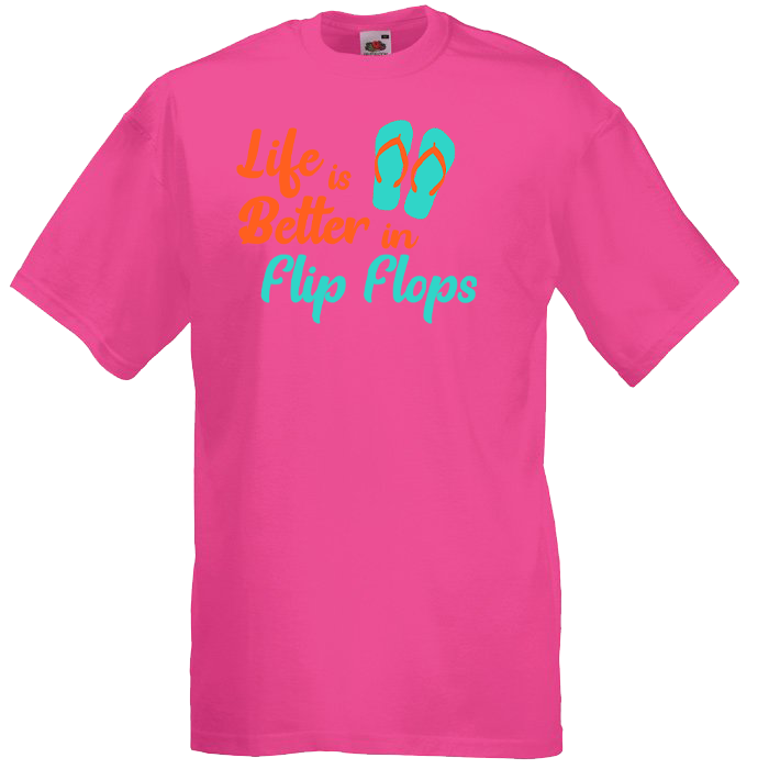 Life is Better in Flip Flops - Summer