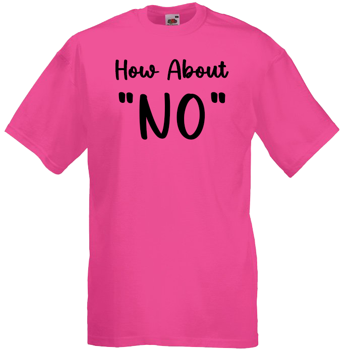 How About "NO"
