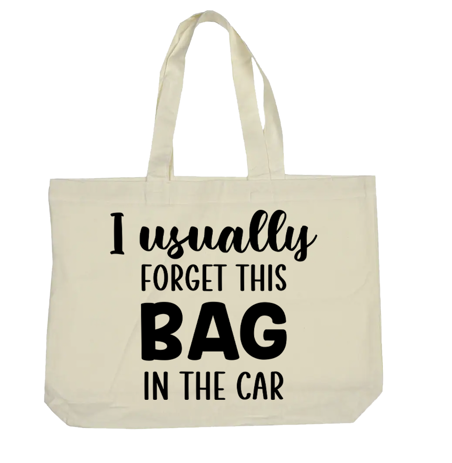 I Usually Forget This Bag in the Car