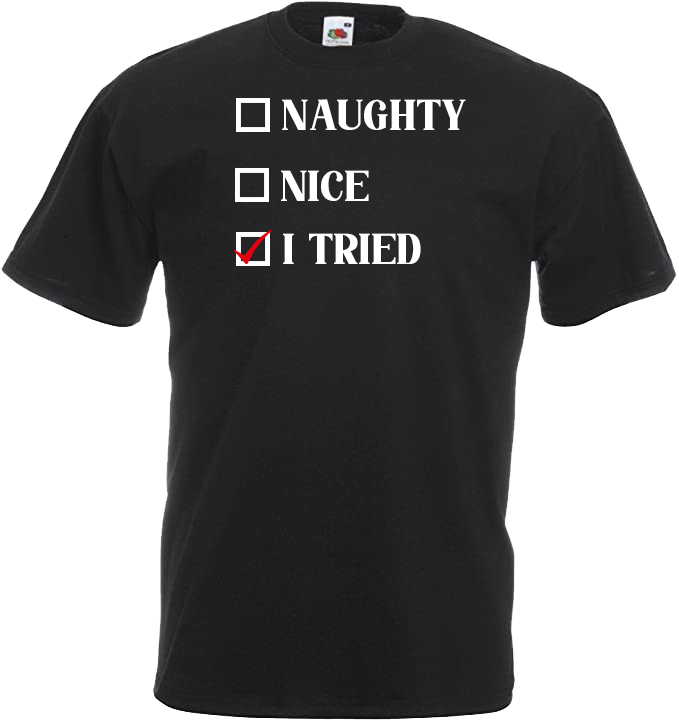 Naughty, Nice, I Tried