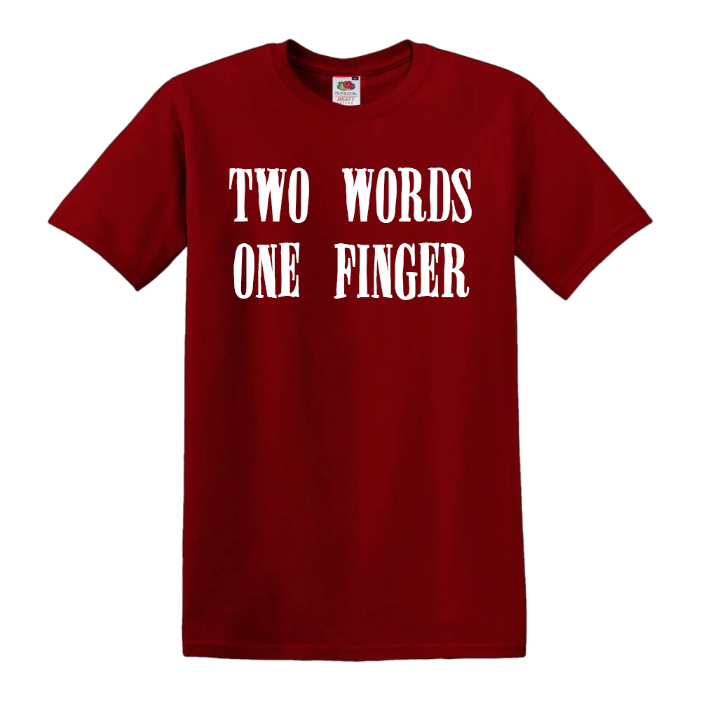 Two Words, One Finger