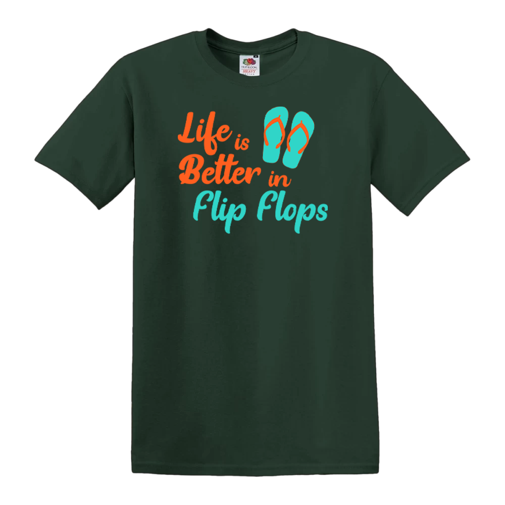 Life is Better in Flip Flops - Summer