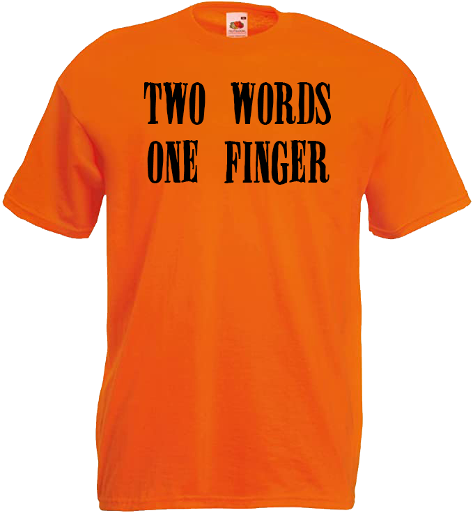 Two Words, One Finger