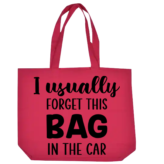I Usually Forget This Bag in the Car