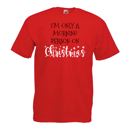 I'm Only a Morning Person on Christmas