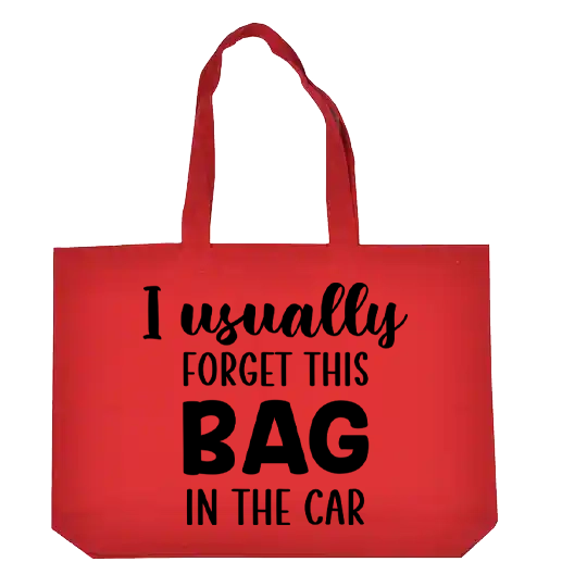 I Usually Forget This Bag in the Car