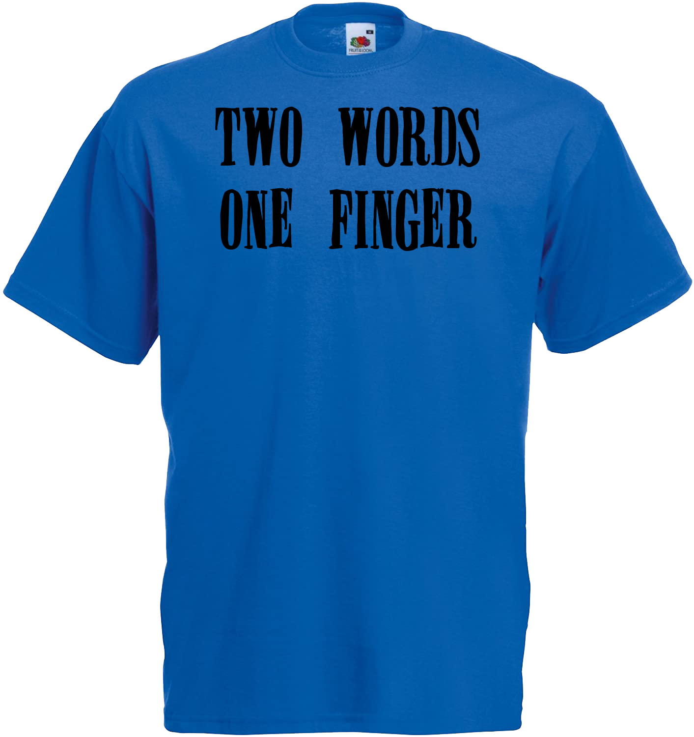 Two Words, One Finger