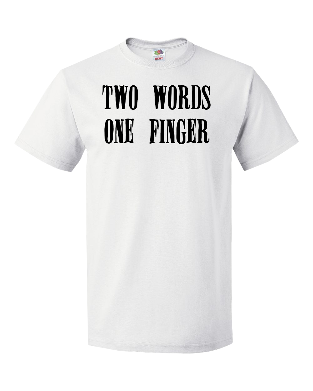 Two Words, One Finger