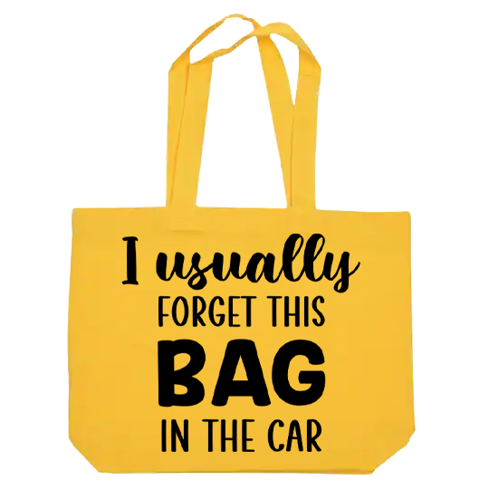 I Usually Forget This Bag in the Car